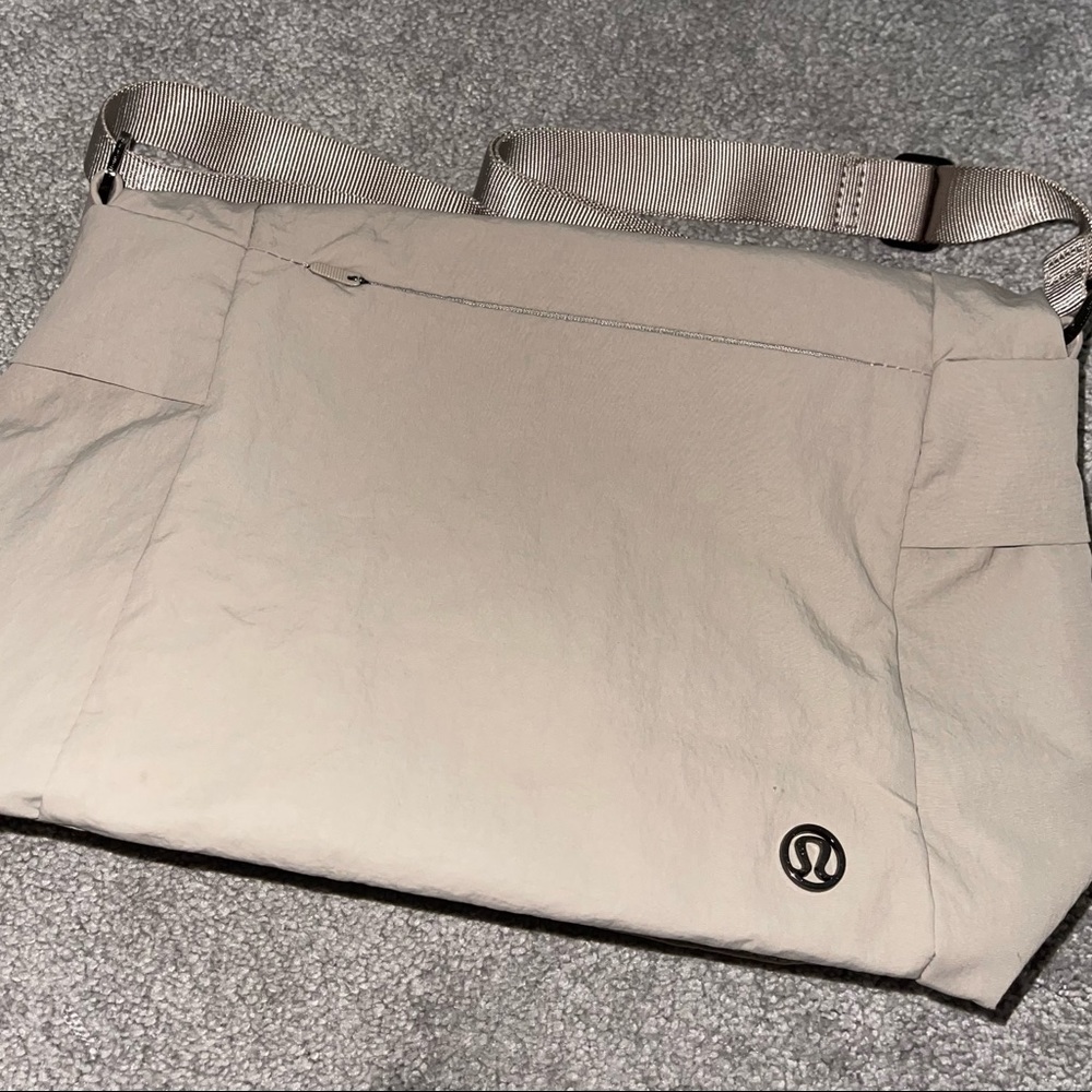 lululemon athletica Gray Crossbody Bag